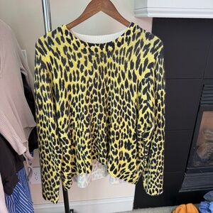 Cheetah Crewneck Sweater